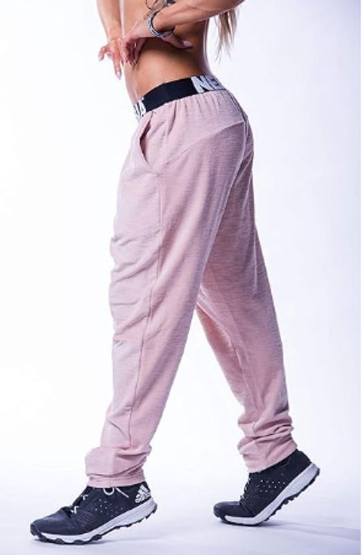 Nebbia Dro Crotch Velvet Pants - Salmon