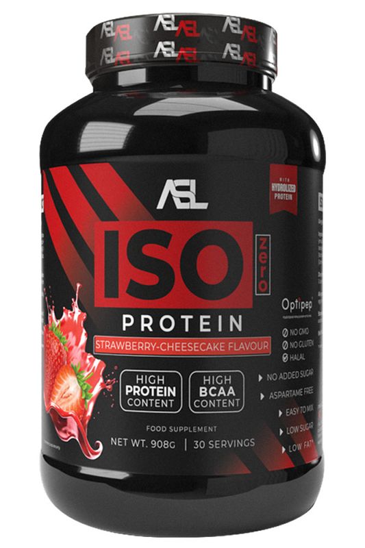 ASL Whey ISO Zero Protein Strawberry Cheesecake 908g