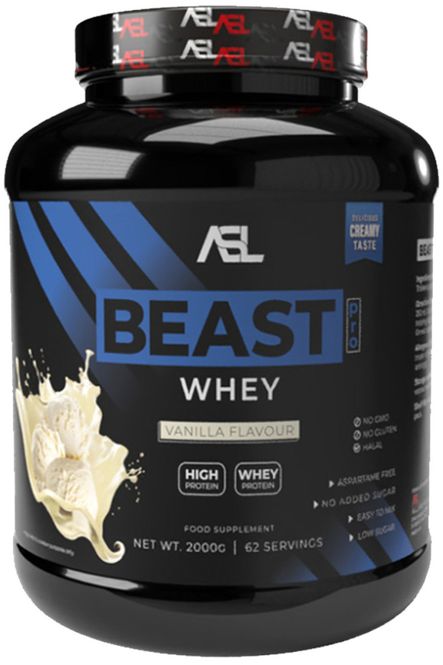 Hovedbilde ASL BEAST Whey Vanilla 2 kg