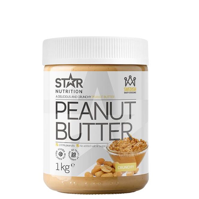 Hovedbilde Star Nutrition Crunchy Peanut Butter 1 kg