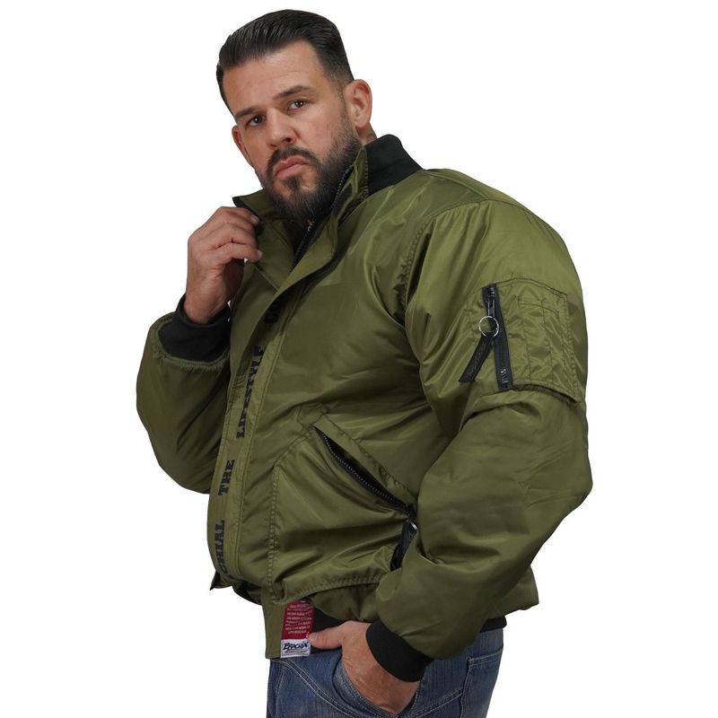 Brachial Flight Jacket City Military Green