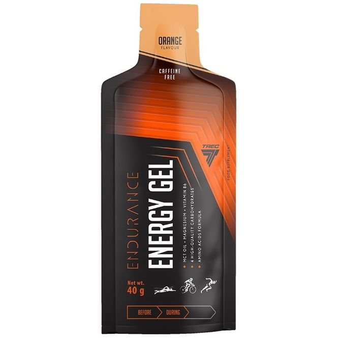 Hovedbilde Trec Energy Gel Orange 40 gram