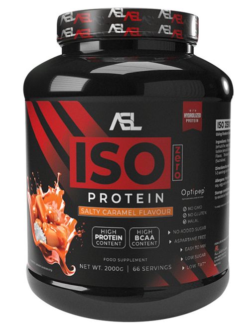 Hovedbilde ASL Whey ISO Zero Protein Salty-Caramel 2kg