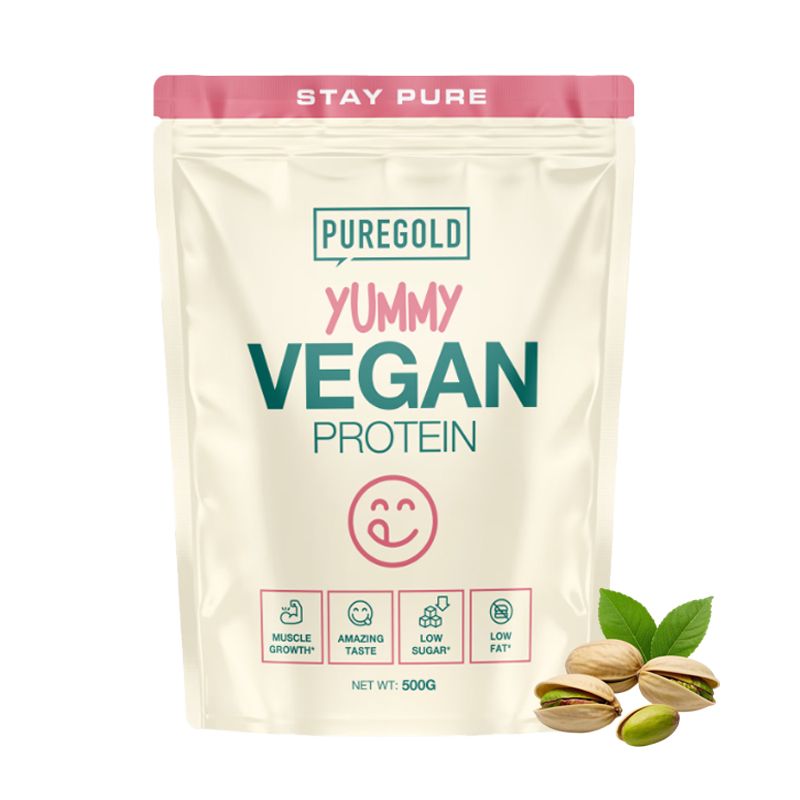 Pure Gold Yummy Vegan Protein 500g Pistachio